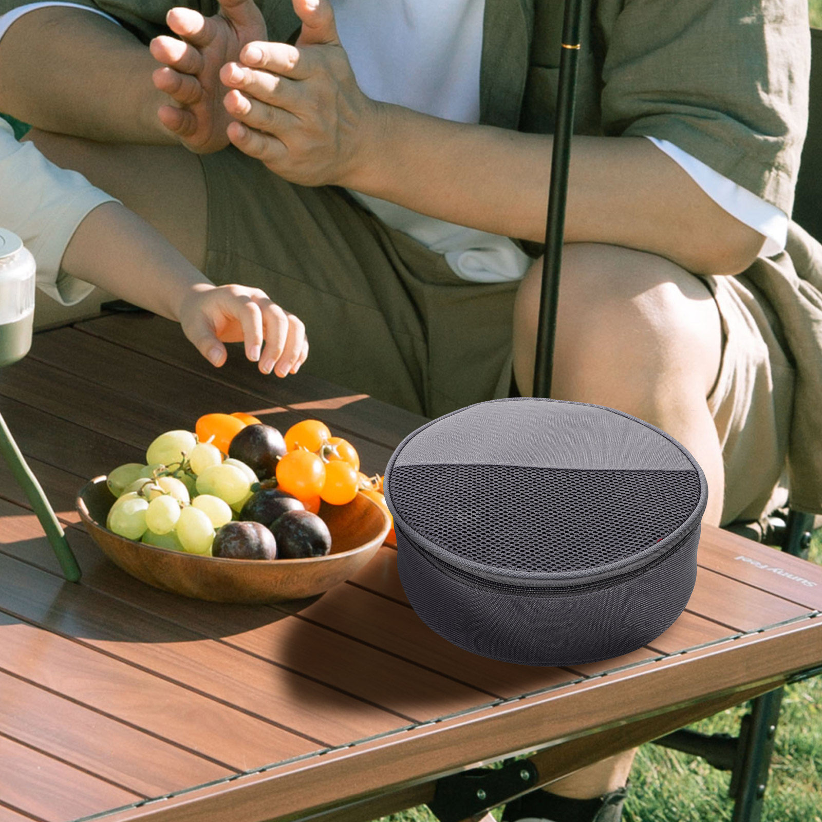 Camping Cooking Dishes - Picnic Tableware Bag Spacious Outdoor Dish