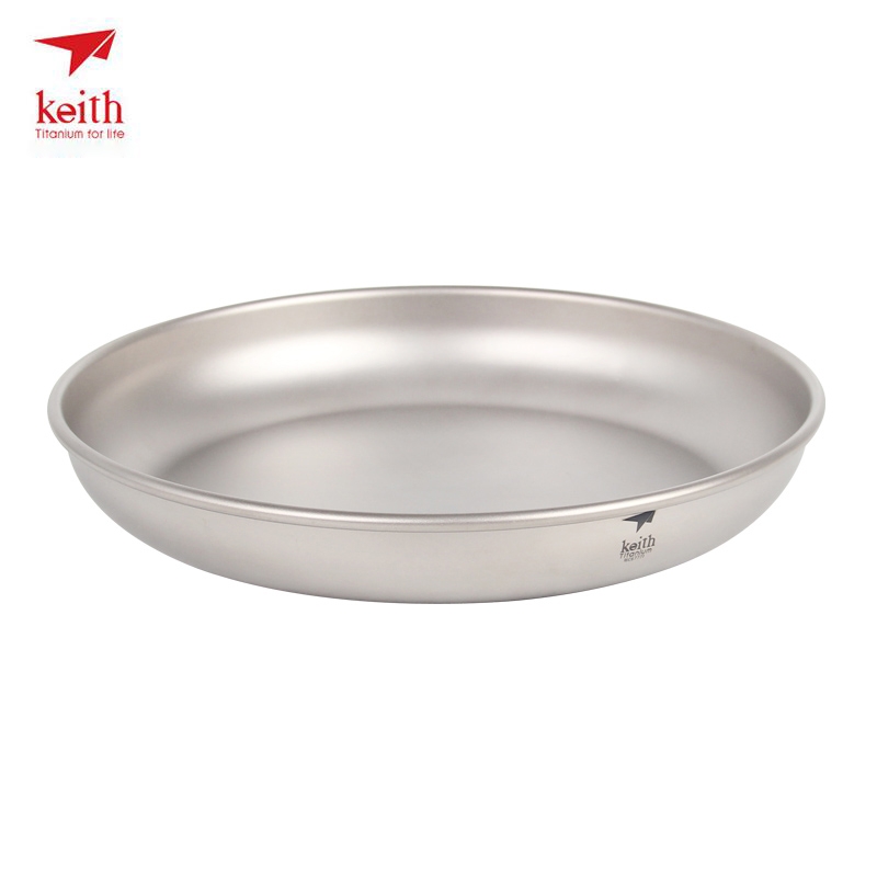 Camping Cooking Tray - Keith Titanium Plate Camping Titanium Dishes