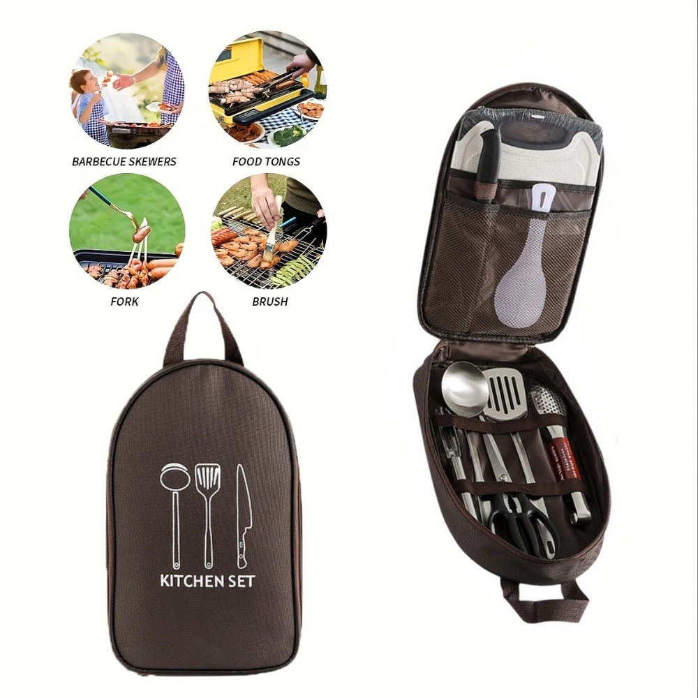 Portable Outdoor Cook Bag Camp - Camping Cooking Equipment Bag ulasan dan harga