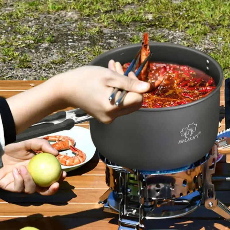 Camping Cooking Pot Bulin BL20 - Camping Cooking Set Stainless Steel ulasan dan harga