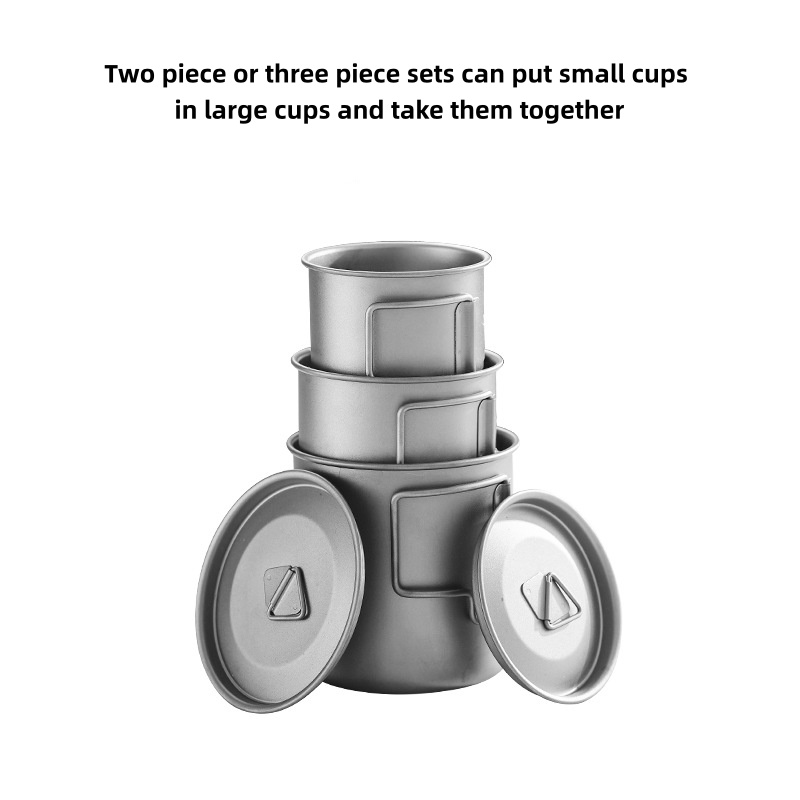 Titanium Camping Mug with Fold - Camping Cooking Gadgets ulasan dan harga
