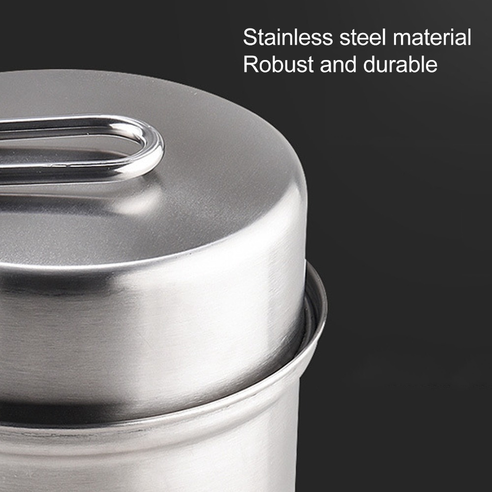 Durable Stainless Steel Campin - Camping Cooking Set Stainless Steel ulasan dan harga