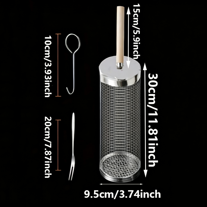 Food Grade Stainless Steel Rou - Camping Cooking Set Stainless Steel ulasan dan harga
