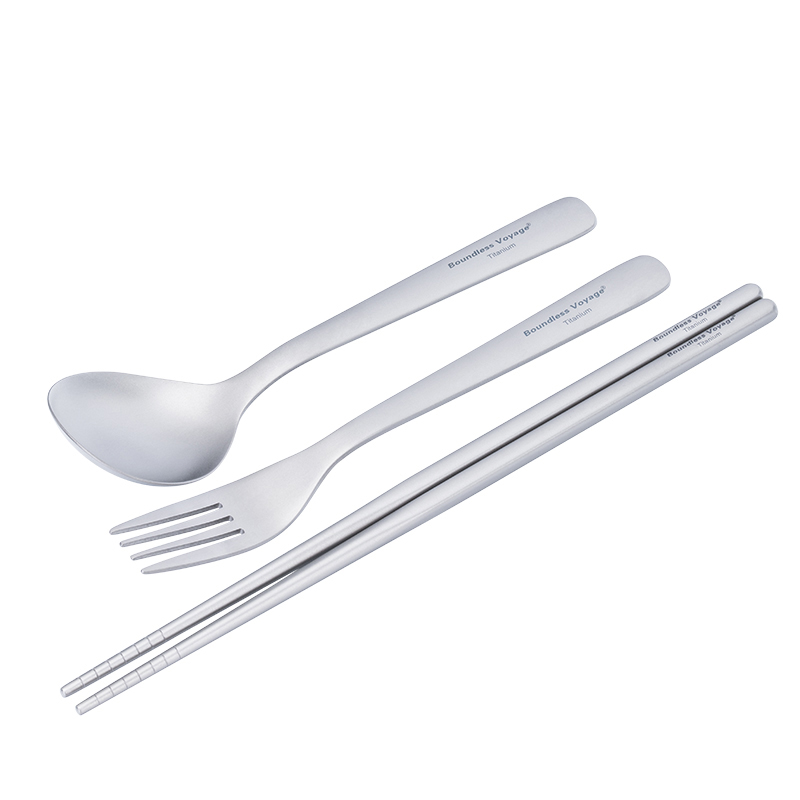 Boundless Voyage Ultralight Ti - Camping Cooking Cutlery Set ulasan dan harga