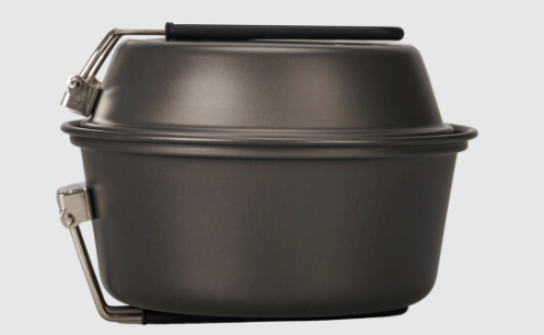 Lightweight Aluminum Alloy Cam - Camping Cooking Set With Kettle ulasan dan harga
