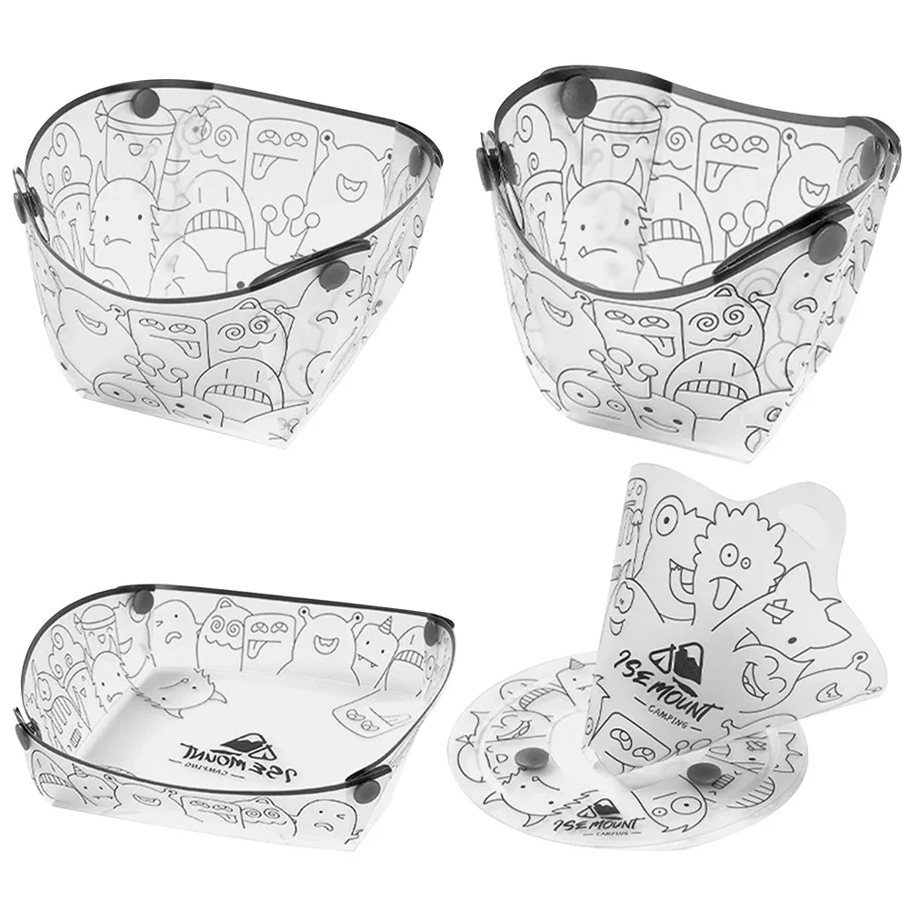 PP Foldable Dinnerware Portabl - Camping Cooking Tray ulasan dan harga