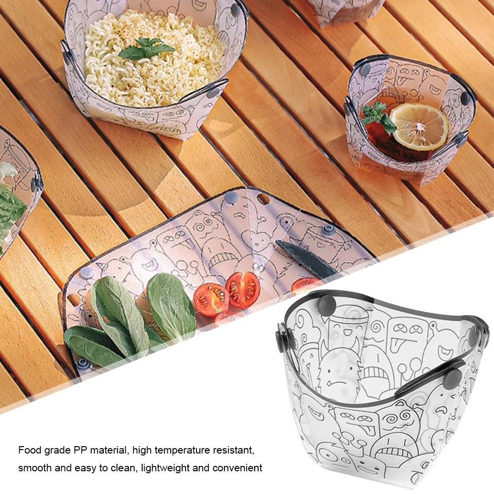 PP Foldable Dinnerware Portabl - Camping Cooking Tray ulasan dan harga
