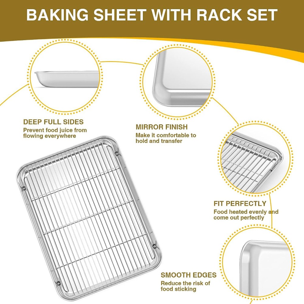 Multifunction Baking Pan With  - Camping Cooking Tray ulasan dan harga