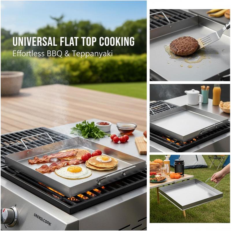 Universal Flat Top Griddle 18x - Camping Cooking Sets ulasan dan harga