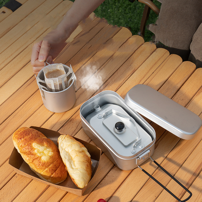 Ultralight Portable Picnic Cam - Camping Cooking Set Stainless Steel ulasan dan harga