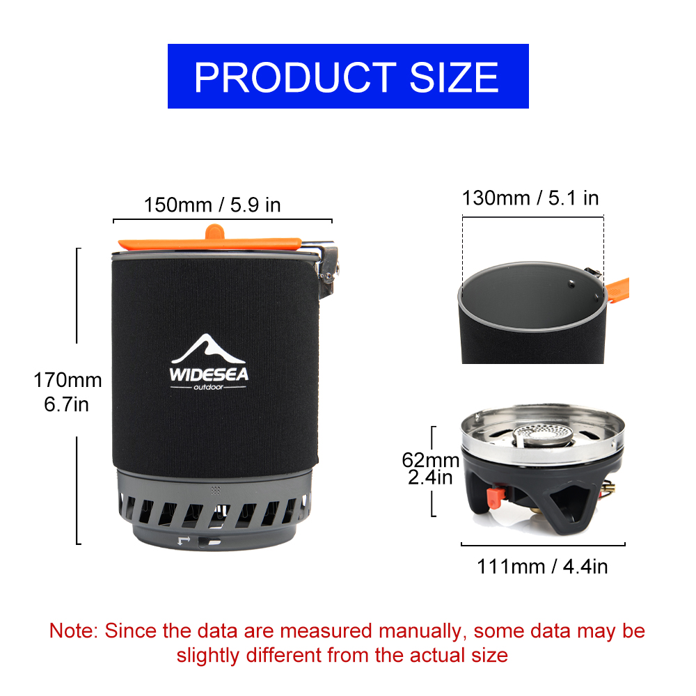 Widesea Camping Cooking System - Camping Cooking Sets ulasan dan harga
