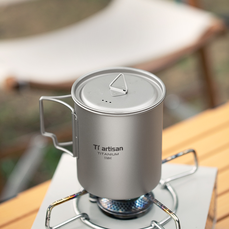 Tiartisan Outdoor Titanium Lig - Camping Cooking Set Stainless Steel ulasan dan harga