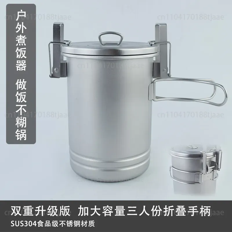 Upgraded Camping Rice Cooking  - Camping Hanging Cooking Pot ulasan dan harga