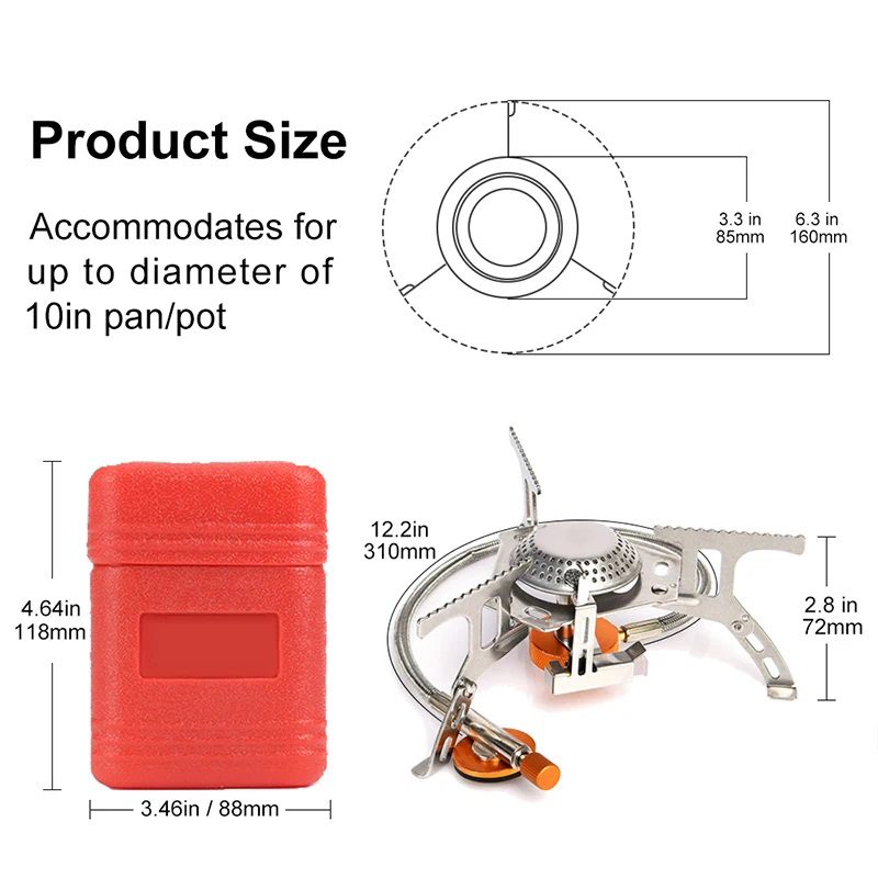 Camping Gas Stove Portable Fol - Camping Cooking Gadgets ulasan dan harga