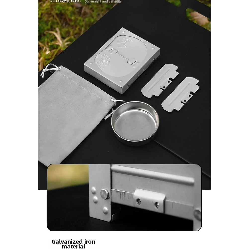 Portable Foldable German Solid - Camping Cooking Tray ulasan dan harga