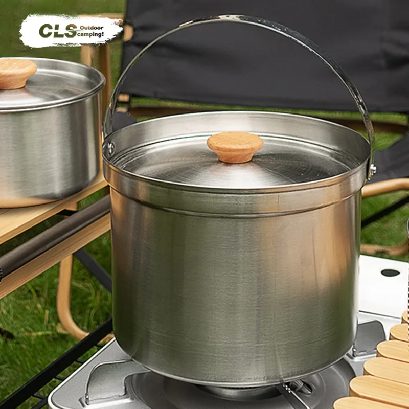 NOBANA&CLS 22PCS Stainless Ste - Camping Cooking Set Stainless Steel ulasan dan harga