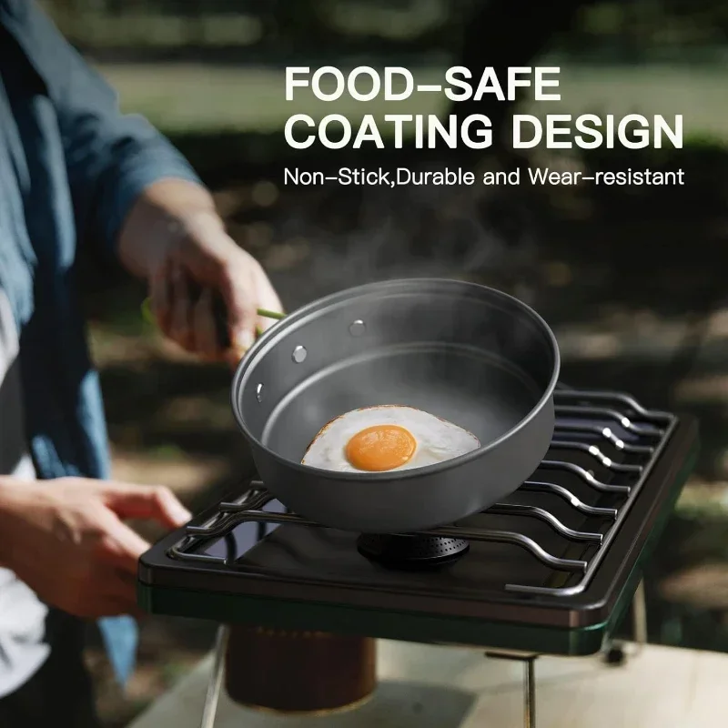 Camping Cooking Set, Outdoor K - Camping Cooking Set With Kettle ulasan dan harga