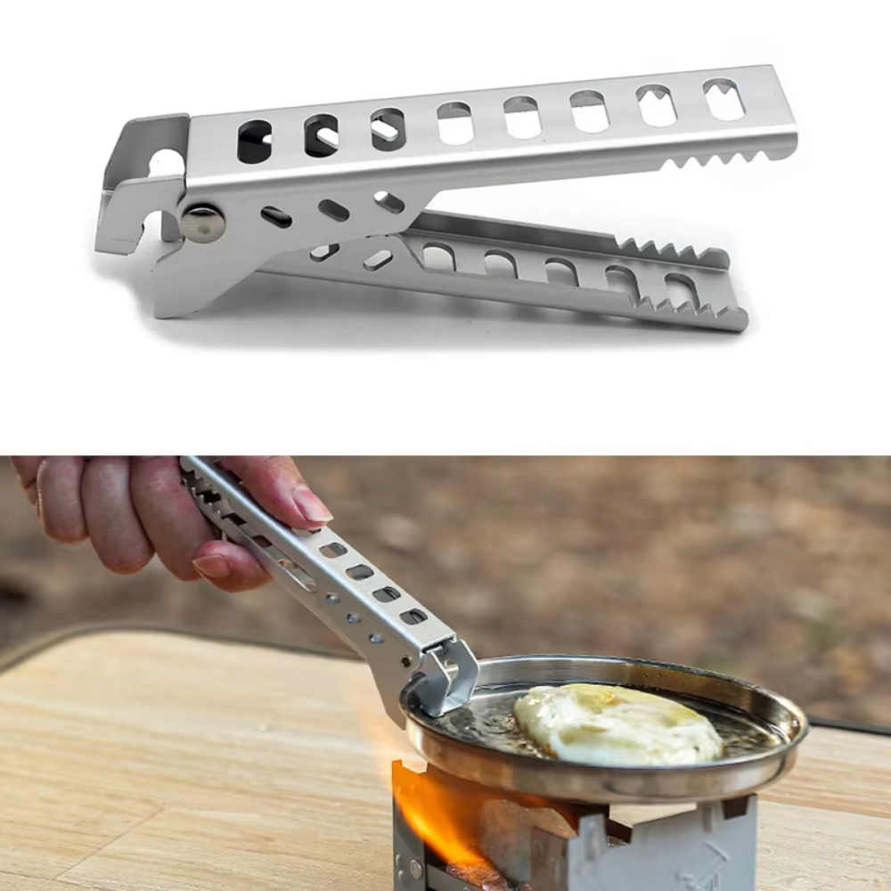 Outdoor Aluminium Anti-hot All - Camping Cooking Tray ulasan dan harga