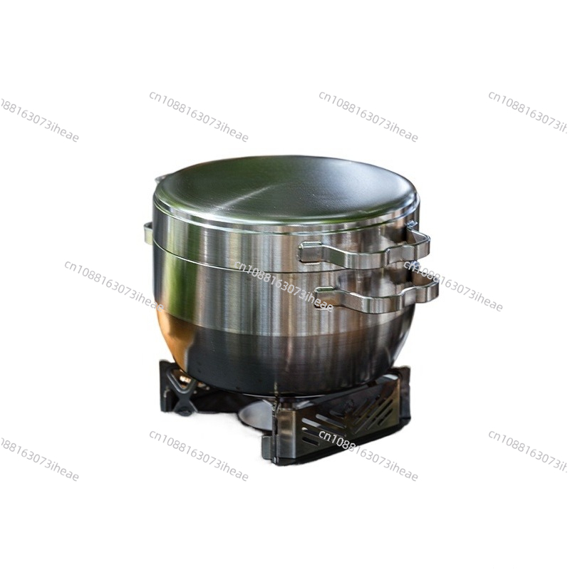 DO-25 thickened stainless stee - Camping Hanging Cooking Pot ulasan dan harga