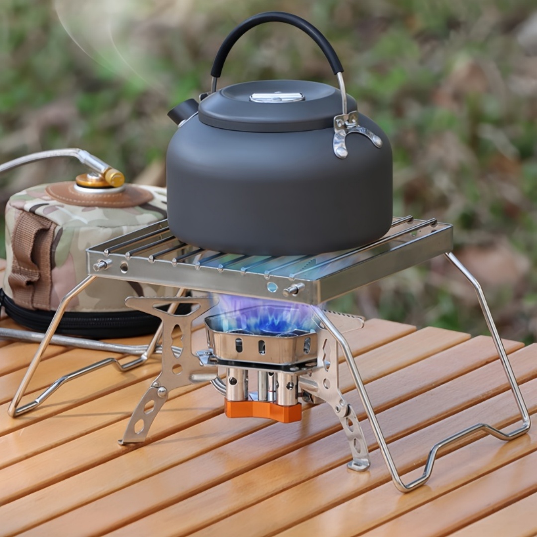 Stainless Steel Foldable Campi - Camping Cooking Equipment Bag ulasan dan harga
