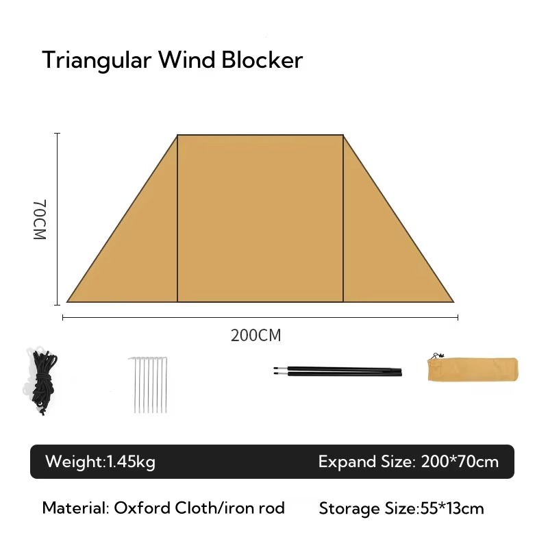 Camping Oxford Cooking Windshi - Camping Cooking Wind Blocker ulasan dan harga
