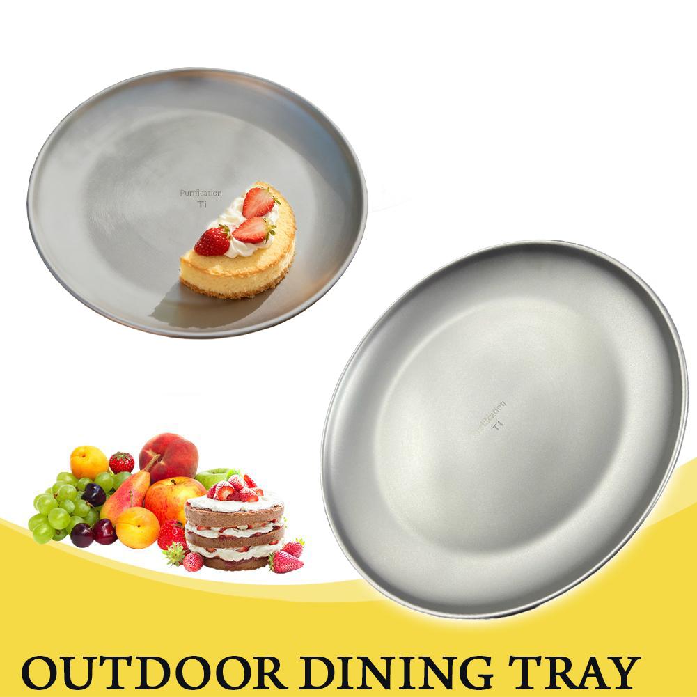 Pure Titanium Camping Plate Ul - Camping Cooking Dishes ulasan dan harga