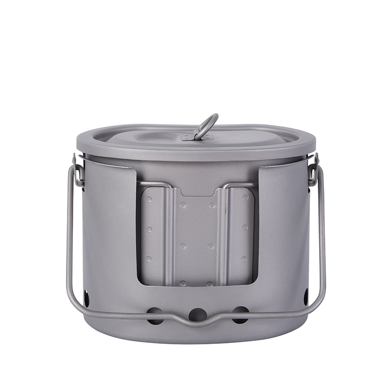 Boundless Voyage Titanium Cook - Camping Hanging Cooking Pot ulasan dan harga