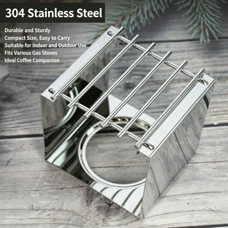 Stainless Steel Square Coffee  - Camping Cooking Set Stainless Steel ulasan dan harga