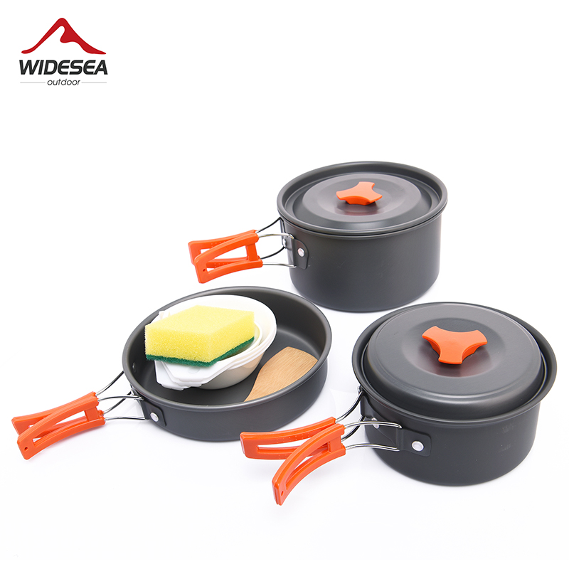 Widesea Camping Outdoor Cookwa - Camping Cooking Cutlery Set ulasan dan harga