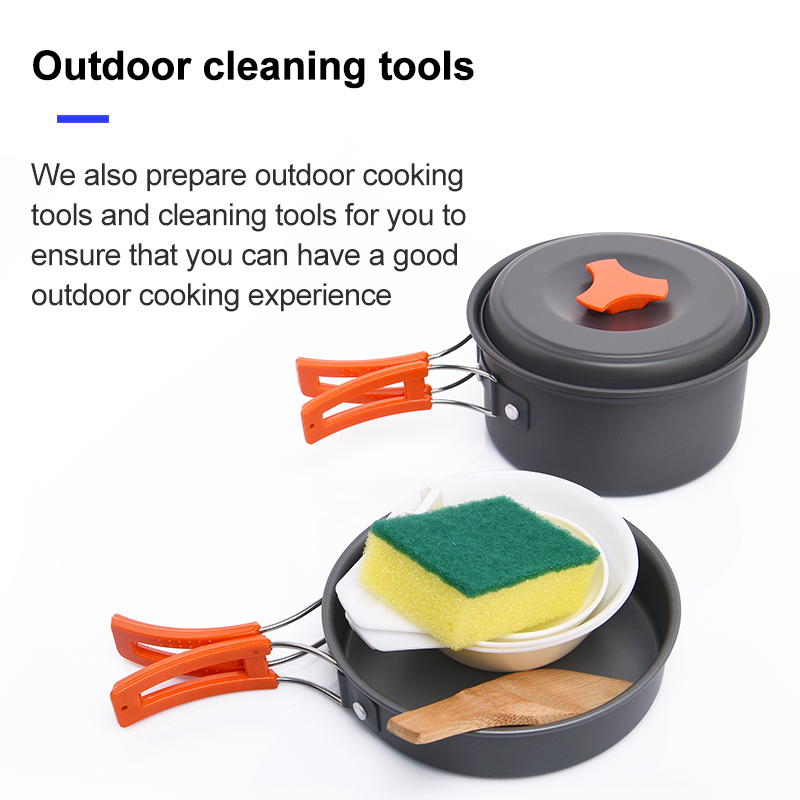Widesea Camping Outdoor Cookwa - Camping Cooking Cutlery Set ulasan dan harga