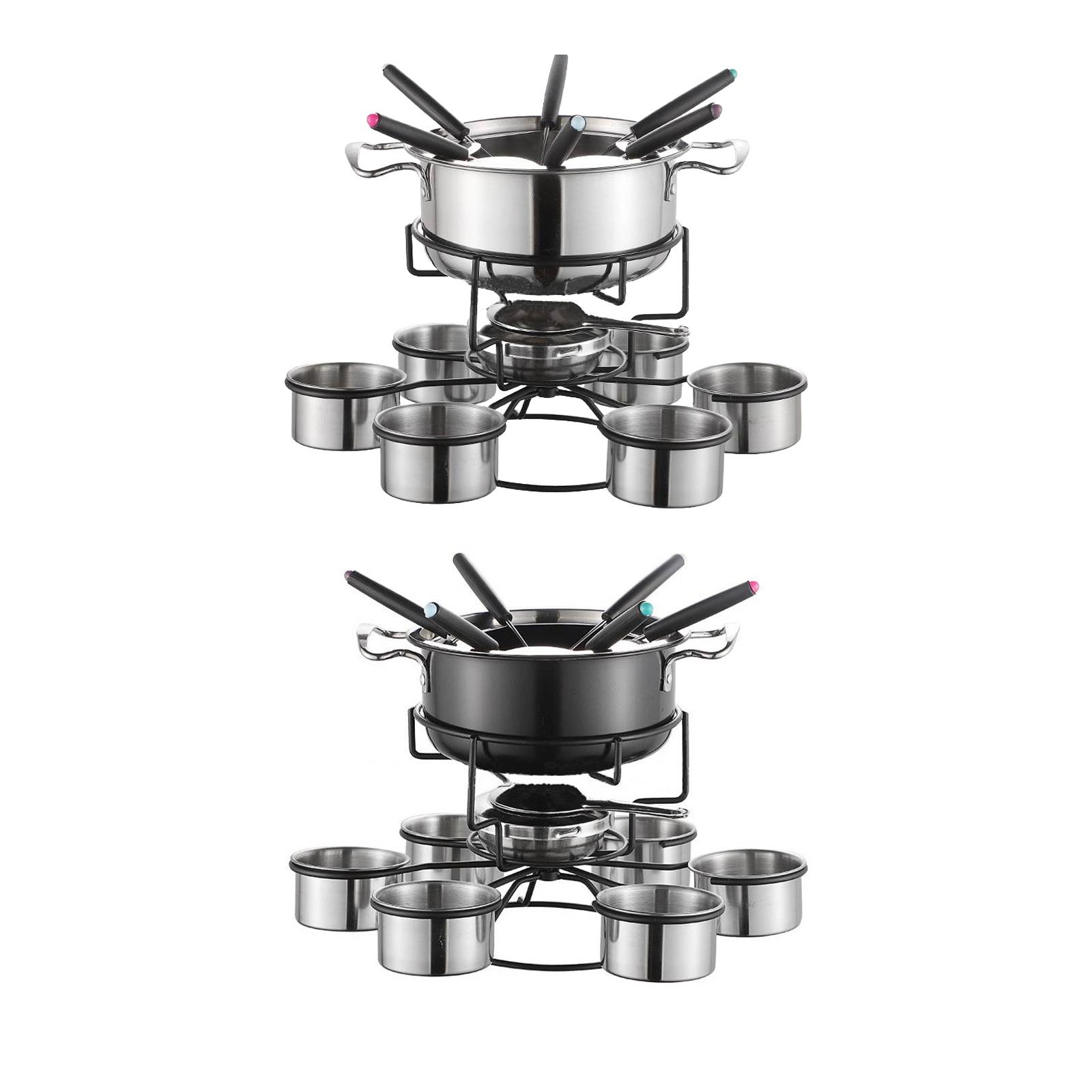 Fondue Pot Set Cooking Stove T - Camping Cooking Set Stainless Steel ulasan dan harga