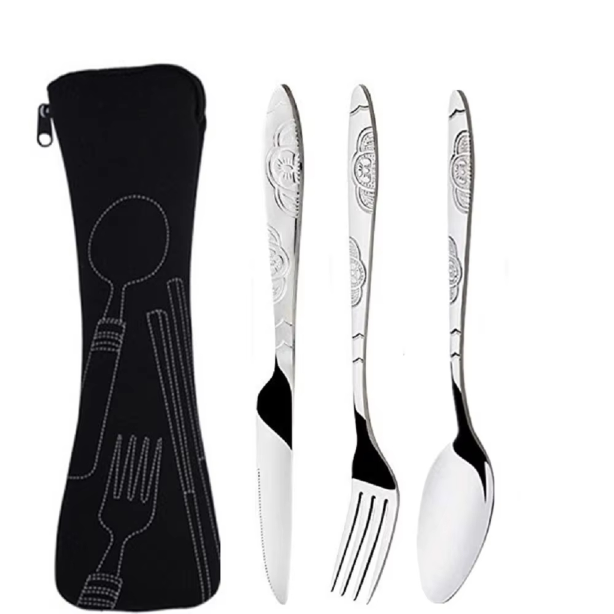Picnic Set Tableware Washable  - Camping Cooking Cutlery Set ulasan dan harga