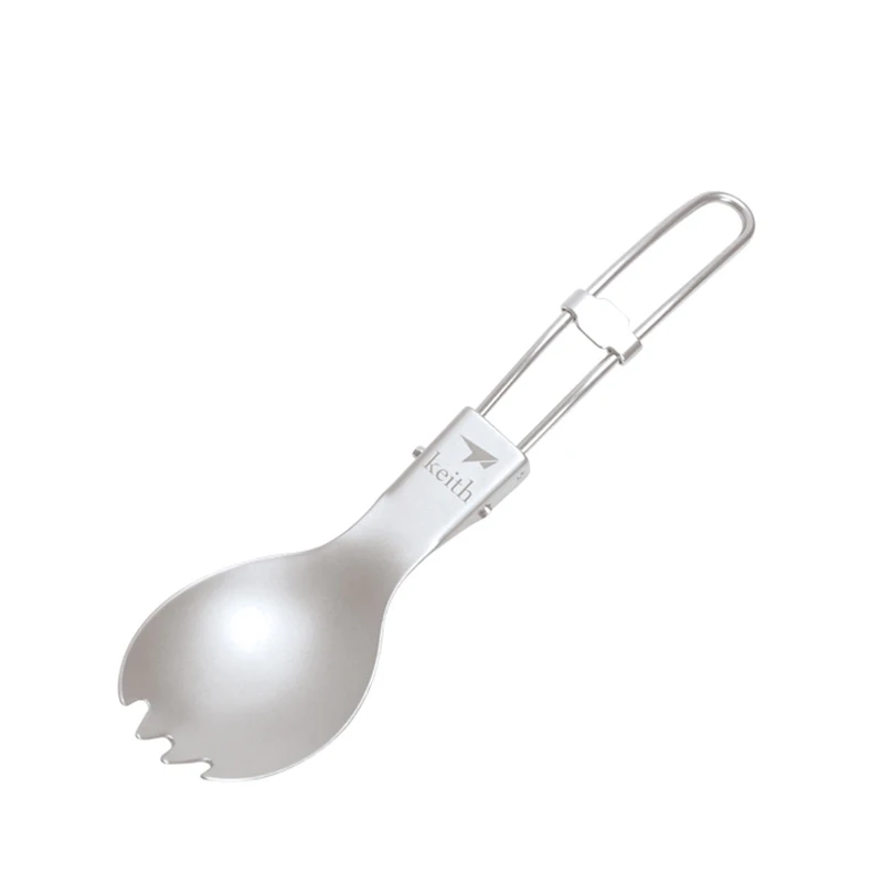 Keith Outdoor Titanium Folding - Camping Cooking Cutlery Set ulasan dan harga
