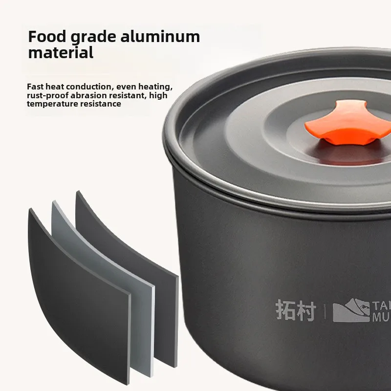 Camping Cookware Set Outdoor C - Camping Cooking Set Stainless Steel ulasan dan harga