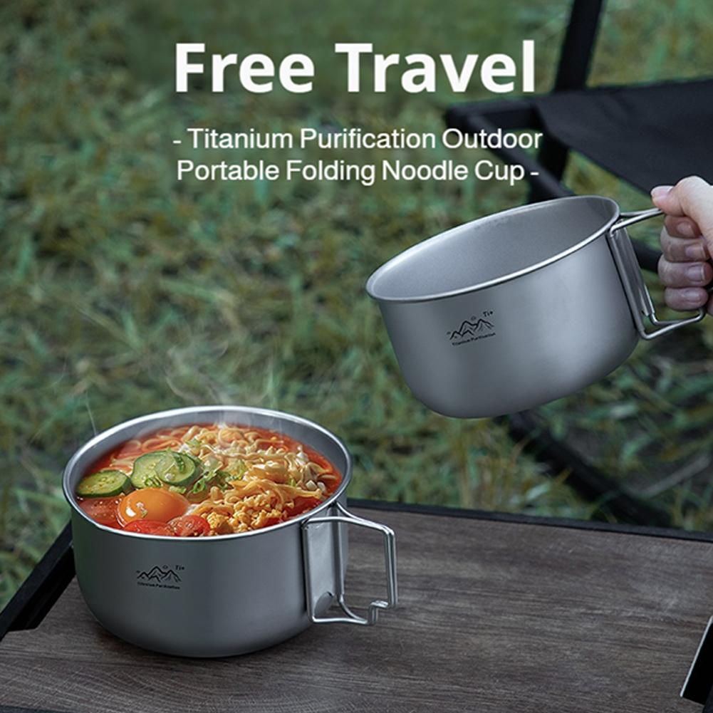 Ultralight Titanium Backpackin - Camping Cooking Set Stainless Steel ulasan dan harga