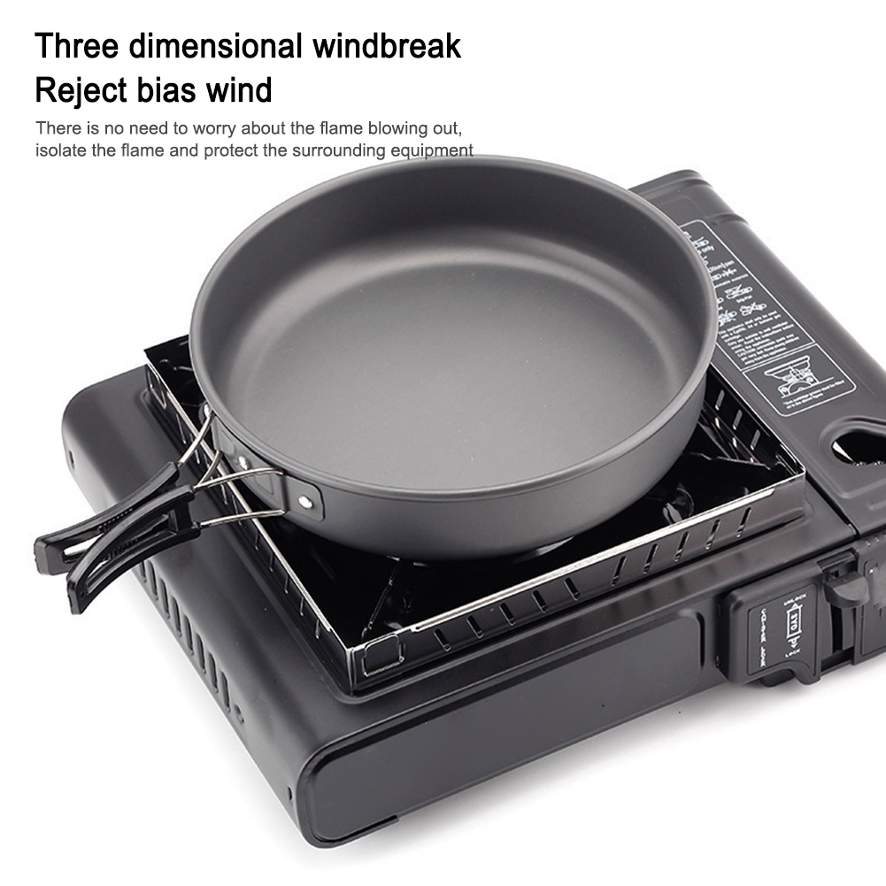 Camping Stove Windscreen Detac - Camping Cooking Wind Blocker ulasan dan harga