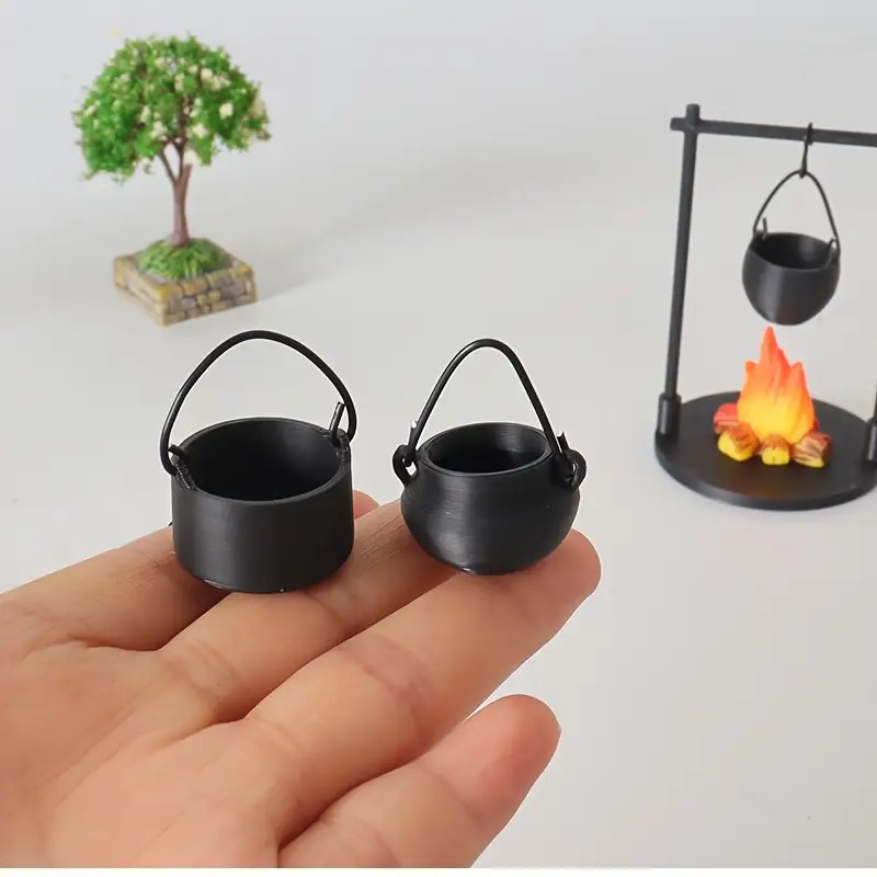 Mini Campfire Hanging Stove Po - Camping Hanging Cooking Pot ulasan dan harga