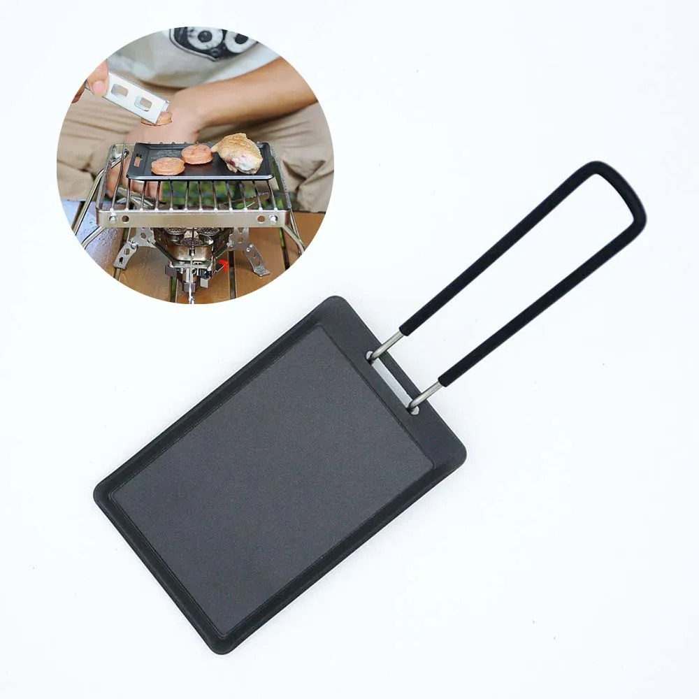 ..Camping Small Size Frying Pa - Camping Cooking Tray ulasan dan harga
