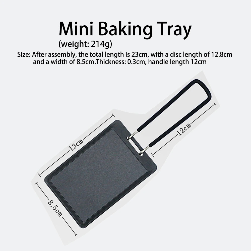 ..Camping Small Size Frying Pa - Camping Cooking Tray ulasan dan harga