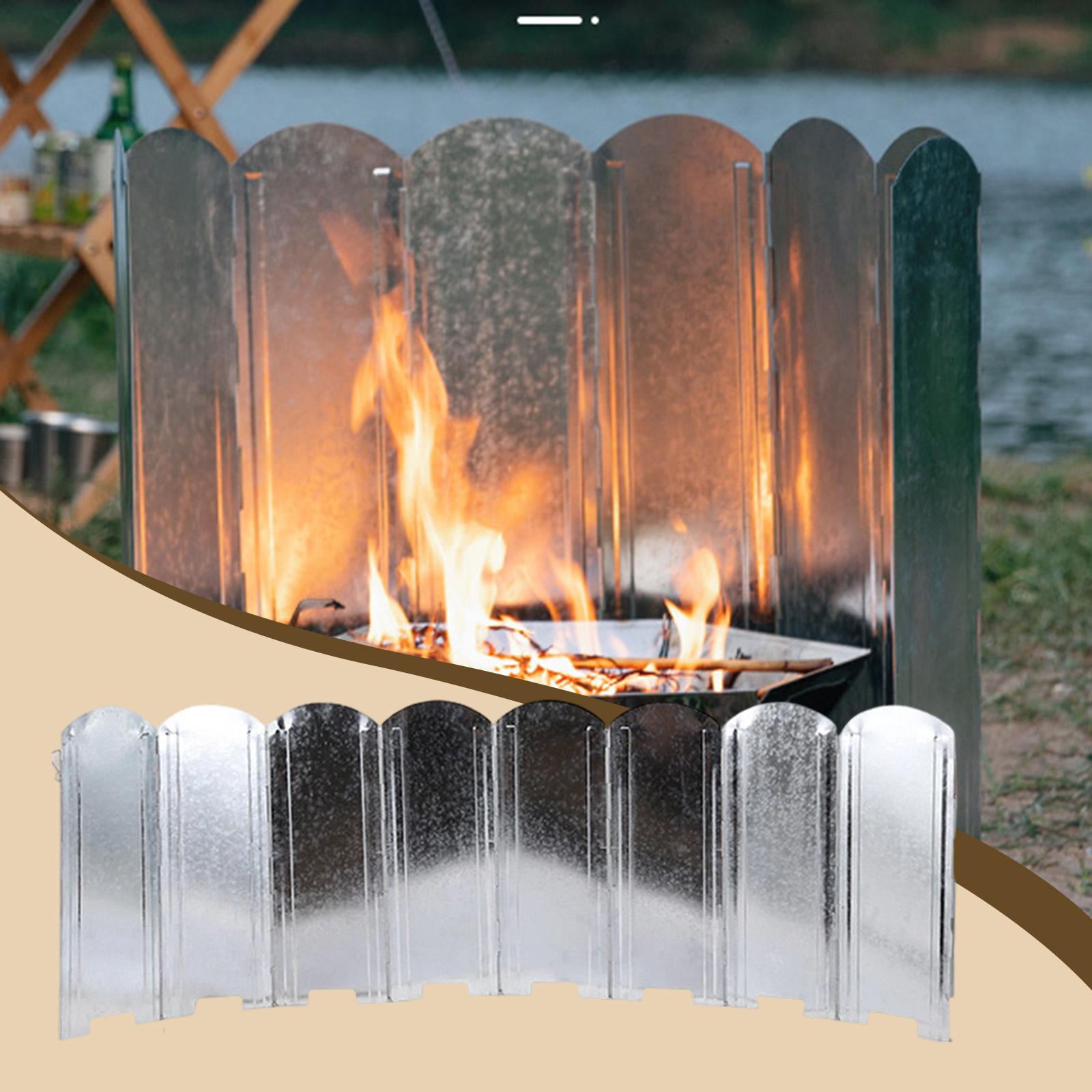 Outdoor Camping Stoves Windscr - Camping Cooking Wind Blocker ulasan dan harga