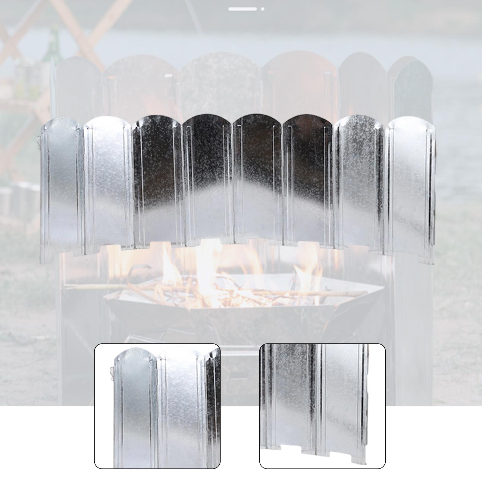 Outdoor Camping Stoves Windscr - Camping Cooking Wind Blocker ulasan dan harga