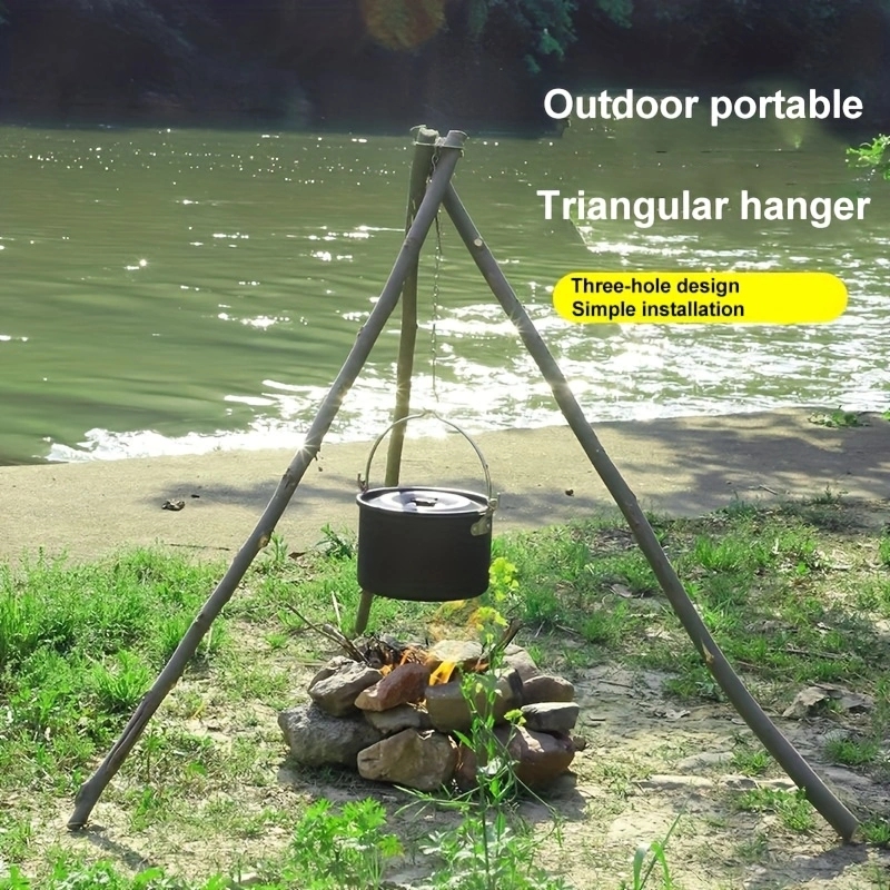 1 Set of Outdoor Travel Hiking - Camping Hanging Cooking Pot ulasan dan harga