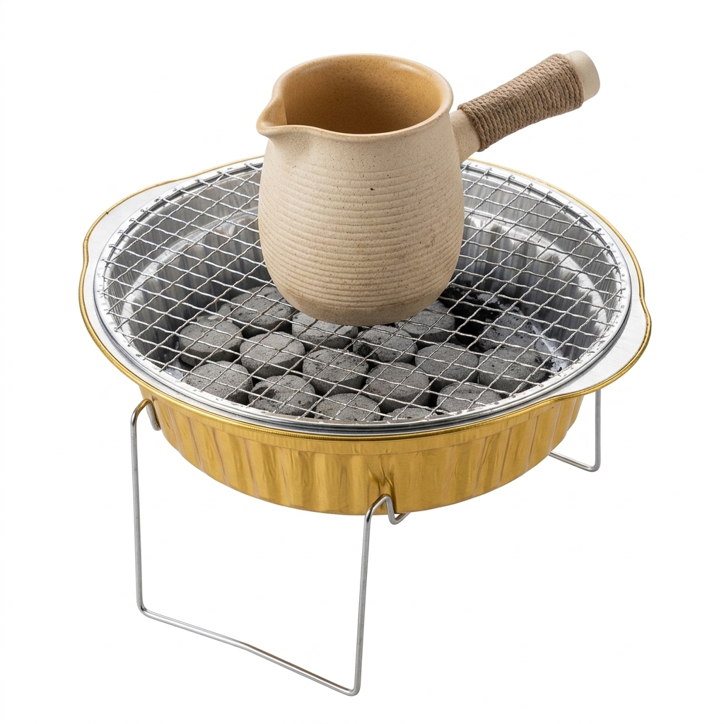 Disposable Charcoal Grill Pape - Camping Cooking Essentials Kit ulasan dan harga
