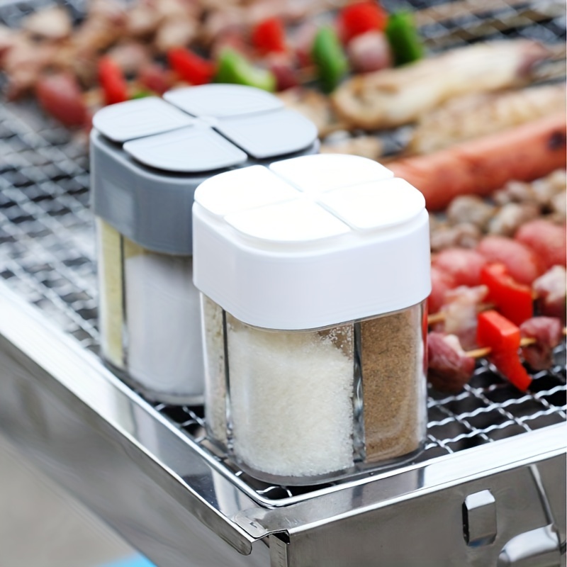 4in1 Camping Seasoning Shaker  - Camping Cooking Set Stainless Steel ulasan dan harga