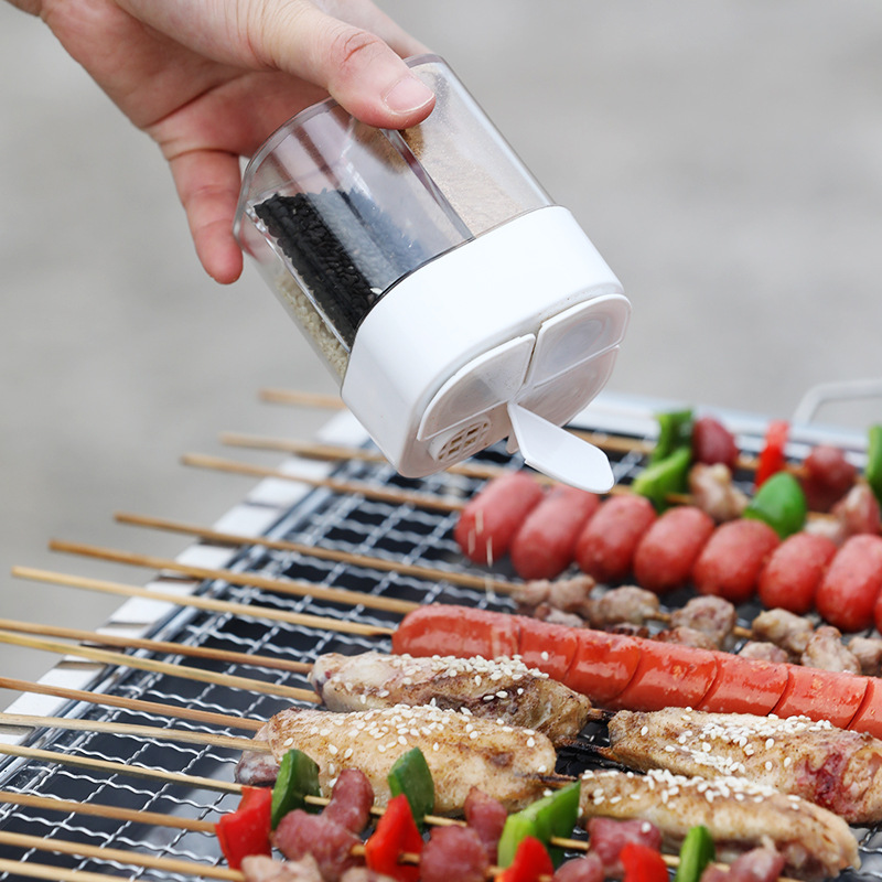 4in1 Camping Seasoning Shaker  - Camping Cooking Set Stainless Steel ulasan dan harga