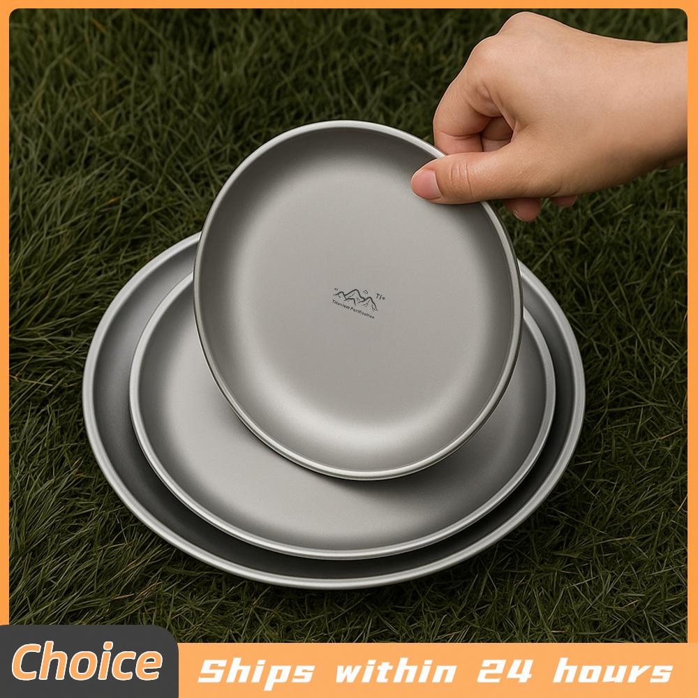 Portable Titanium Purified Sta - Camping Cooking Set Stainless Steel ulasan dan harga