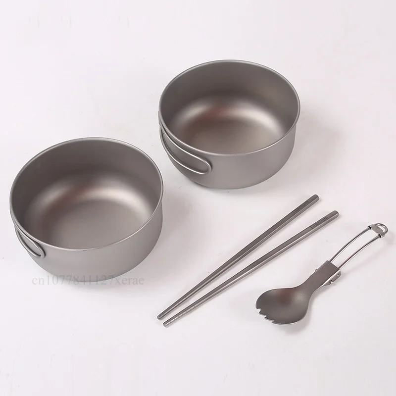 Pure Titanium Camping Cookware - Camping Hanging Cooking Pot ulasan dan harga