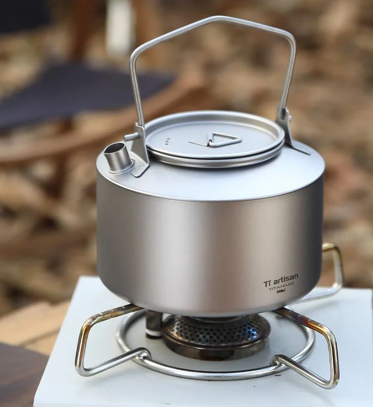 Camping Water Cooking Kettle T - Camping Cooking Set Stainless Steel ulasan dan harga